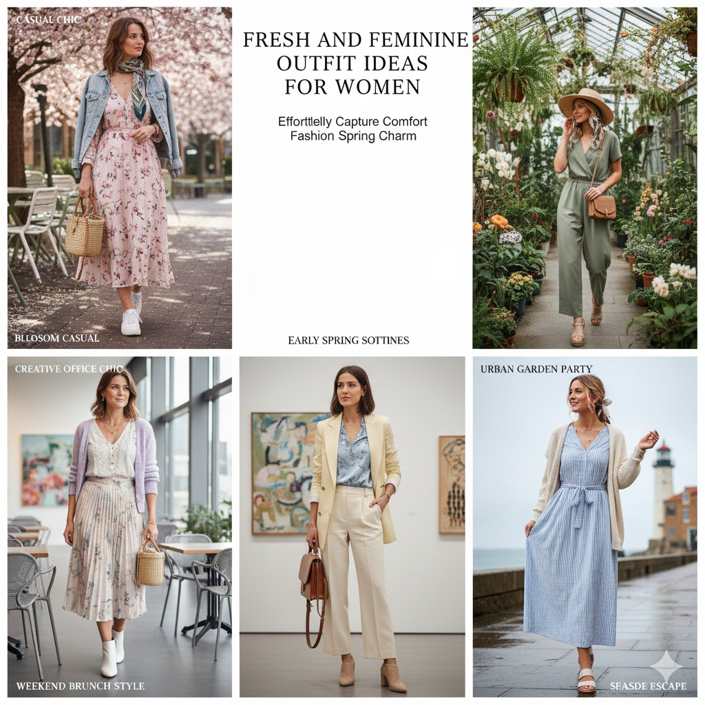 March outfit ideas for women